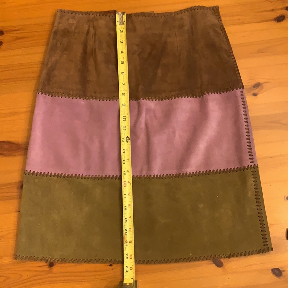 Etcetera Suede skirt size 8 - Picture 4 of 6